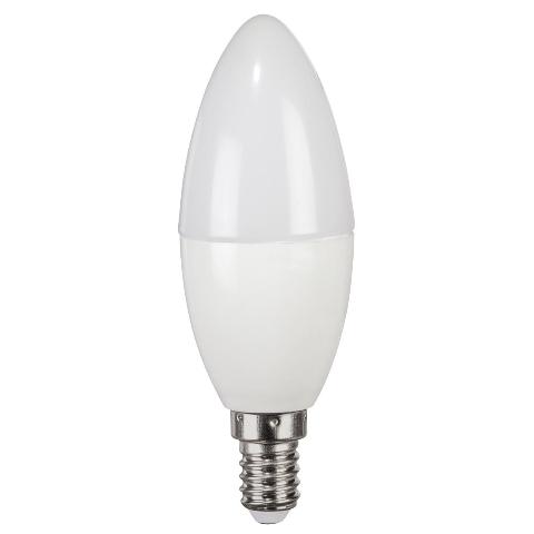 XAVAX 112583 E14, 470lm ersetzt 40W, Kerzenlampe, Warmweiß, 3-Stufen-dimmbar