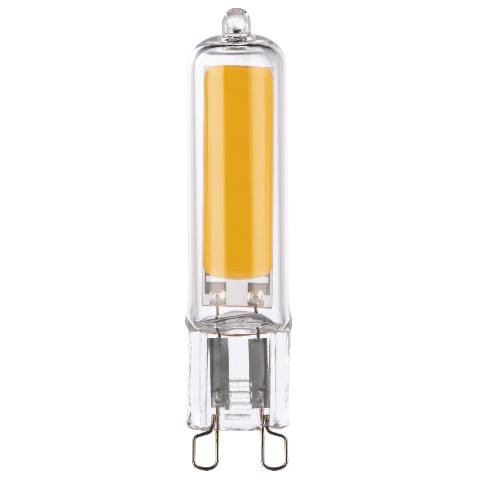 XAVAX 112627 | LED-Lampe, G9, 470lm, ersetzt 40W, Stecksockellampe, Warmweiß