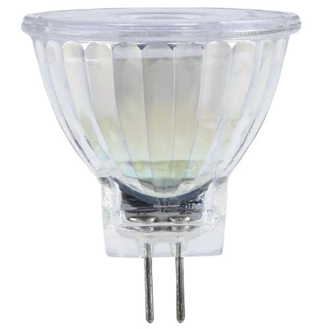 XAVAX 112866 LED-Lampe, GU4, 185lm ersetzt 20W, Reflektorlampe MR11, Warmweiß, Glas