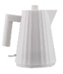 ALESSI MDL06/1W Plissé Wasserkocher weiß