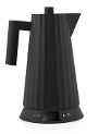 ALESSI MDL21B Plissé Wasserkocher schwarz