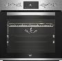 BEKO BBUM12328X | Einbauherdset (Backrohr und Glaskeramik Kochfeld) 