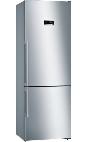 BOSCH KGN49EIDP | Serie | 4 Freistehende Kühl-Gefrier-Kombination mit Gefrierbereich unten 203 x 70 cm Edelstahl (mit Antifingerprint)