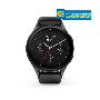 HAMA 178611 |  Smartwatch "8900", GPS, AMOLED 1.43", Telefonfunktion, Alexa, rund, Schwarz