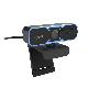 HAMA 186006 uRage Streaming-Webcam "REC 600 HD" mit Spy-Protection, Schwarz
