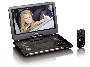 LENCO DVP1210 |  Portable DVD-Player 11,6 Zoll mit USB/SD, 180° drehbar, Li-ion Akku, FB, 