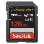 SANDISK 121596 SDXC Extreme PRO 128GB (R200 MB/s) + 2 Jahre RescuePRO Deluxe