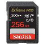 SANDISK 121597 SDXC Extreme PRO 256GB (R200MB/s) + 2 Jahre RescuePRO Deluxe