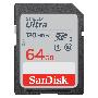 SANDISK SDXC Ultra 64GB (Class 10/UHS-I/120MB/s)
