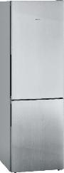 SIEMENS KG36EALCA | iQ500 Freistehende Kühl-Gefrier-Kombination mit Gefrierbereich unten 186 x 60 cm inox-look