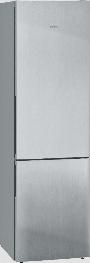 SIEMENS KG39EALCA | iQ500 Freistehende Kühl-Gefrier-Kombination mit Gefrierbereich unten 201 x 60 cm Edelstahl-Look | Energieeffizienzklasse A+++