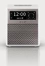 SONORO EASY weiß | Mobiles Radio mit DAB+ Sendervielfalt, Bluetooth, Trageschlaufe und Nachtlicht
