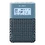 SONY XDR-V20DL blau | Tragbares DAB/DAB+-Uhrenradio mit Lautsprechern