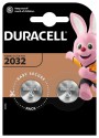DURACELL Knopfzellenbatterie Lithium DL/CR 2032 2 Stk