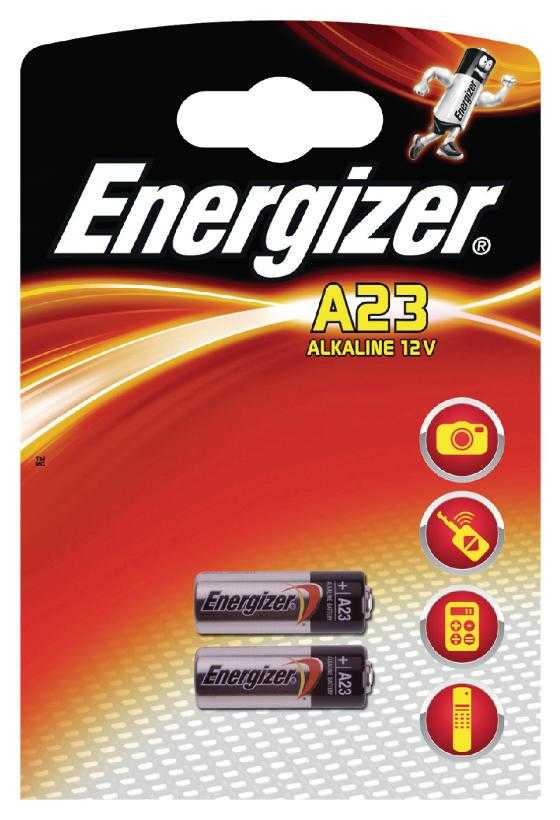 ENERGIZER Alkaline Batterie 23A 12 V 2-Blister-19891117