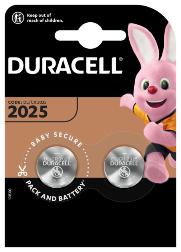 DURACELL DL2025 B2 | Knopfzelle Elektronik Lithium 2025 1Bli=2Stk