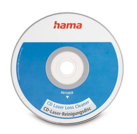 HAMA 113828 | CD-Laser-Reinigungsdisk, mit Reinigungsflüssigkeit