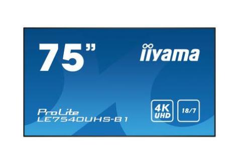 IIYAMA PROLITE LE7540UHS_B1 | Touchscreen Display