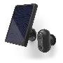 HAMA 176615 WLAN-Kamera, Outdoor, Akku, Solar, Außenkamera mit Bewegungsmelder, 1080p