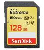 SANDISK SDXC Extreme 128GB,Video Speed Class V30, UHS Speed Class U3, UHS-I,150MB/s 